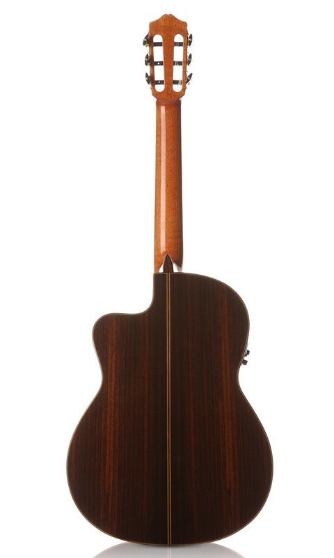 Solid Cedar Top, Indian Rosewood back/sides