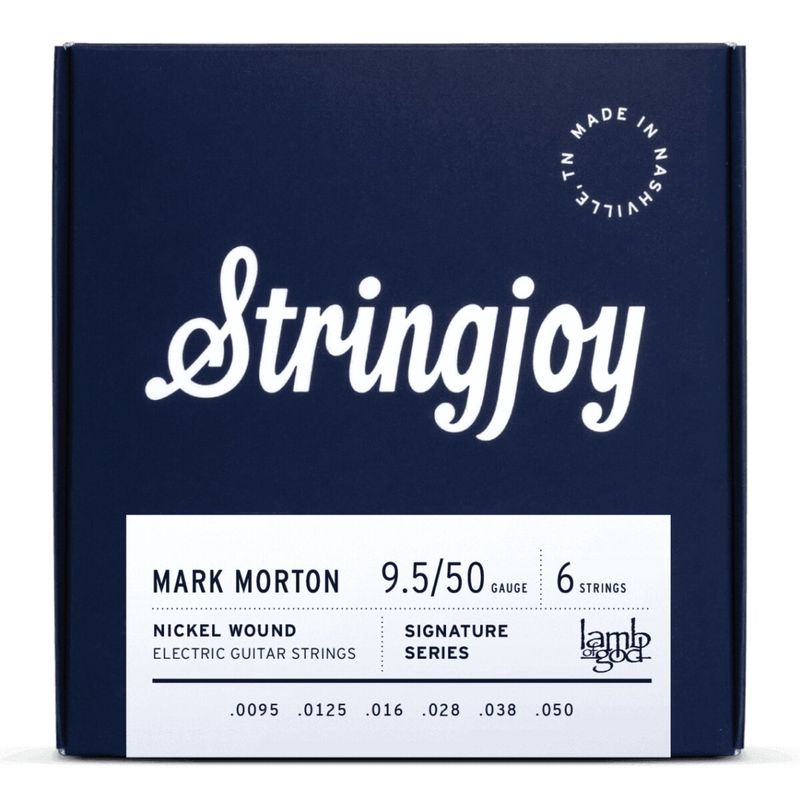 Stringjoy SJ-ARTMM - Stringjoy Signatures | Mark Morton Artist Series (9.5-50) Nickel Wound Electric Guitar Strings