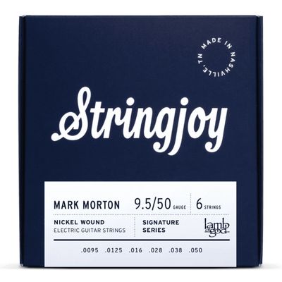 Stringjoy SJ-ARTMM - Stringjoy Signatures | Mark Morton Artist Series (9.5-50) Nickel Wound Electric Guitar Strings Stringjoy SJ-ARTMM - Stringjoy Signatures | Mark Morton Artist Series (9.5-50) Nickel Wound Electric Guitar Strings
