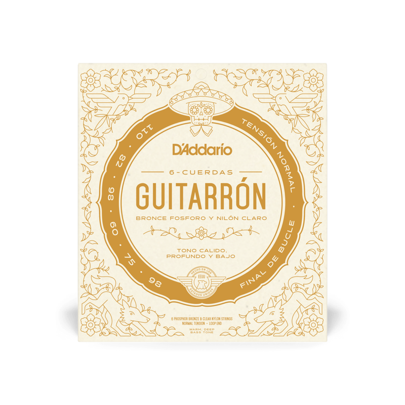 D'Addario MG10N Guitarron Strings - Normal Tension