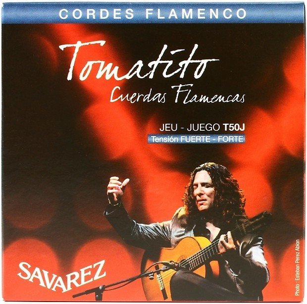 Savarez Tomatito T50J Nylon Flamenco/Classical Guitar Strings, High Tension Savarez Tomatito T50J Nylon Flamenco/Classical Guitar Strings, High Tension