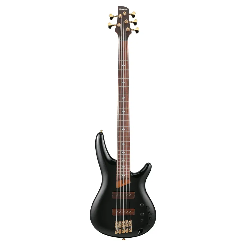 Ibanez SR3505BK SR Prestige 5-String Electric Bass - Black - Hardshell Case Included