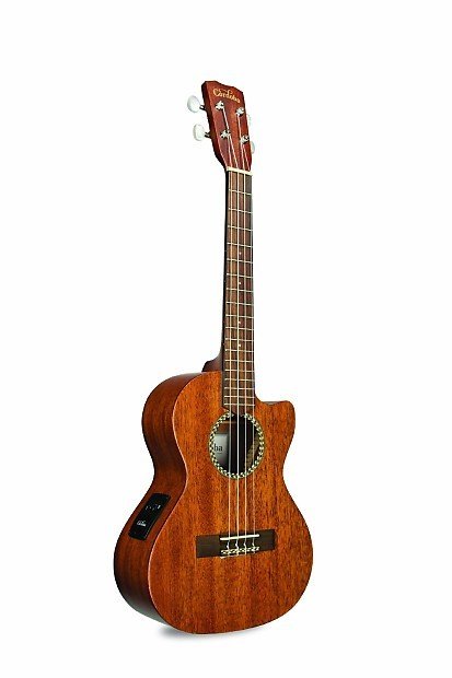 Cordoba 20TM-CE Tenor Cutaway Acoustic Electric Ukulele, Solid Mahogany top, Mahogany Back/Sides