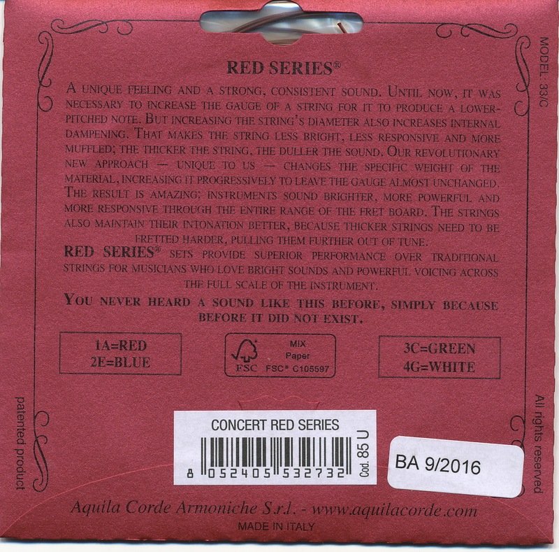 Aquila 85U - Concert Ukulele Strings