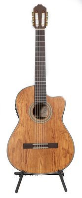 Navarro Tesoro Acoustic Electric Limited Edition - All Solid wood - Handmade by Francisco Navarro, Jr. - All Solid Palo Escrito Rosewood - Top/Back/Sides