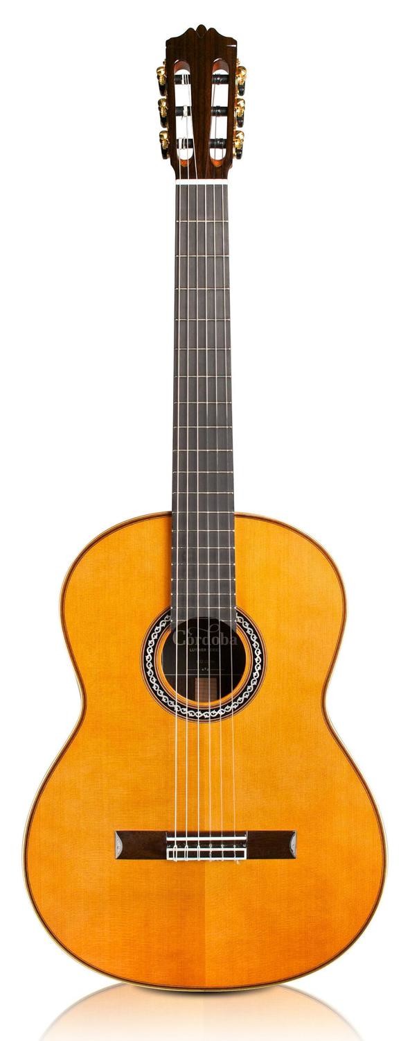 Cordoba C12 CD/IN - Solid Cedar Top, Lattice Bracing, Solid Indian Rosewood Back/Sides - Acoustic Nylon String Classical Guitar