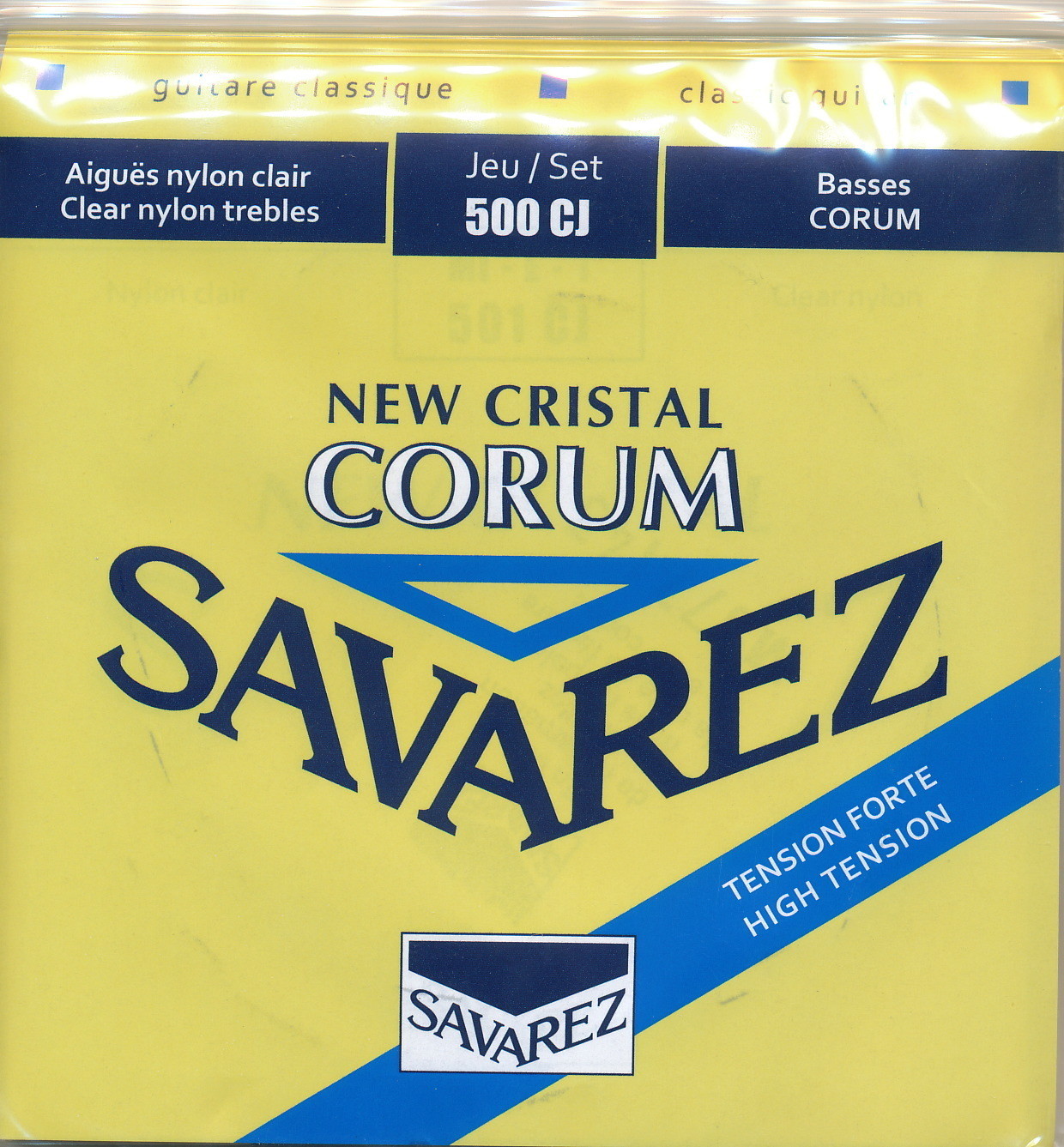 Savarez 500CJ High Tension Corum Basses High Tension New