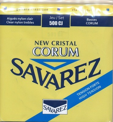 Savarez 500CJ Corum, New Cristal - Classical Guitar Strings Savarez 500CJ Corum, New Cristal - Classical Guitar Strings