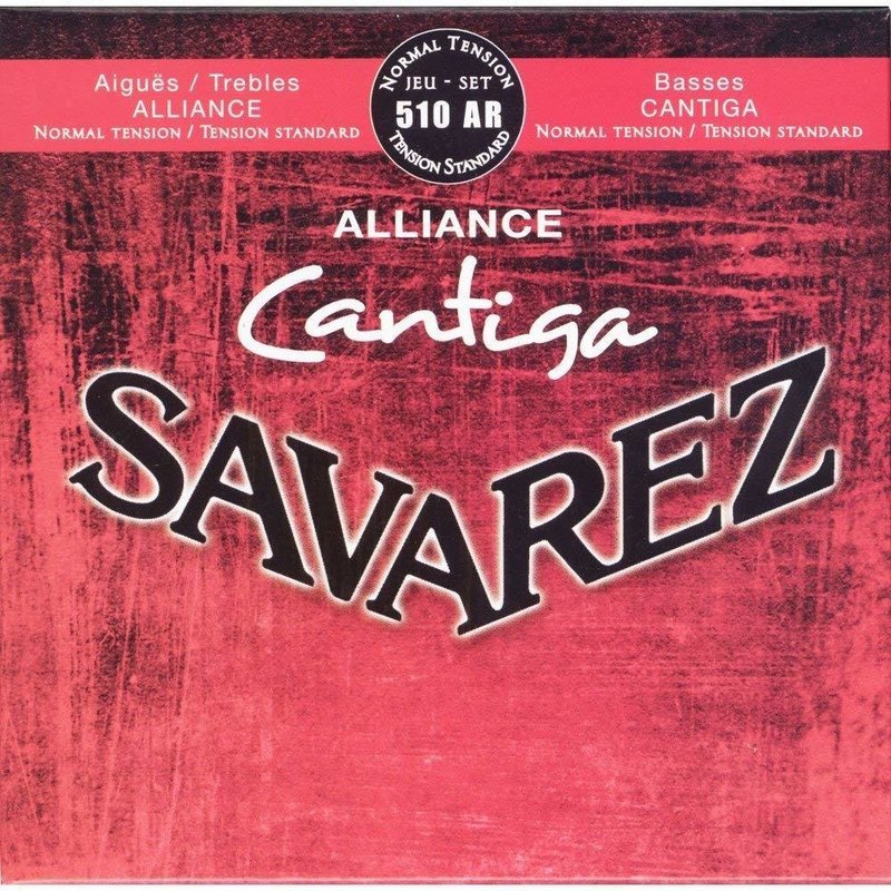 Savarez 510AR Alliance Cantiga - Classical Guitar Strings, Normal Tension Savarez 510AR Alliance Cantiga - Classical Guitar Strings, Normal Tension
