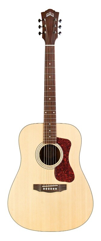 Guild D-240E Natural, Solid Sitka Spruce top, Mahogany back/sides