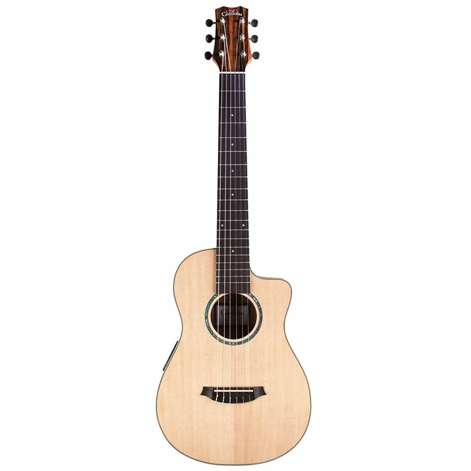 Cordoba Mini II EB-CE - Acoustic Electric Travel Guitar Cordoba Mini II EB-CE - Acoustic Electric Travel Guitar
