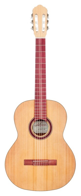 Kremona Soloist S65 C GG - Classical Guitar - Solid Cedar top, Mahogany back/sides, Purple Heart fretboard, Green Global Series Kremona Soloist S65 C GG - Classical Guitar - Solid Cedar top, Mahogany back/sides, Purple Heart fretboard, Green Global Series
