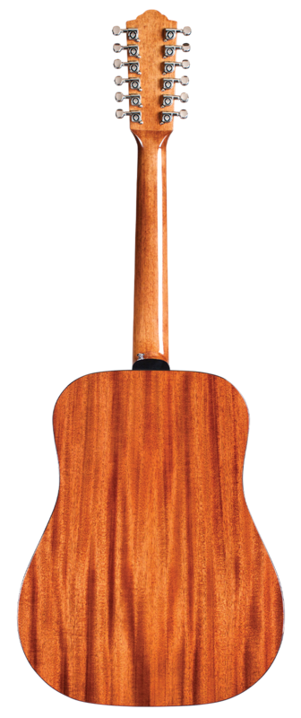 Guild D-1212 Natural - Dreadnought 12 String Acoustic Guitar with Guild Premium Gig Bag