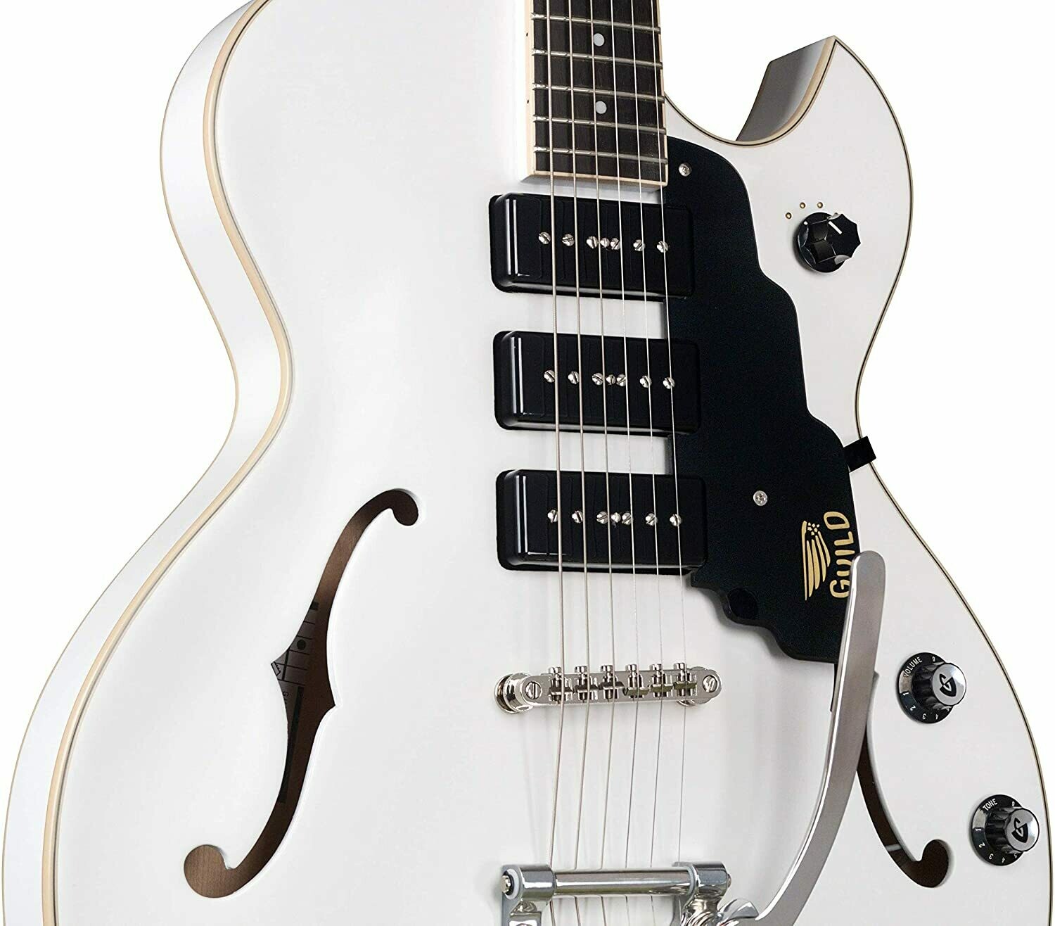 Guild Starfire I Jet 90 Satin White Electric Guitar