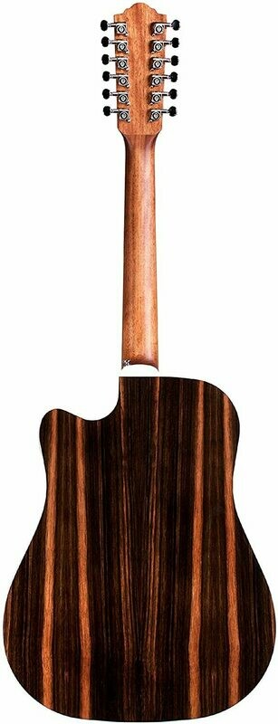 Guild Guitars D-2612CE - 12-string Acoustic Guitar, Antique Burst, Archback Deluxe, Solid Top, Dreadnought