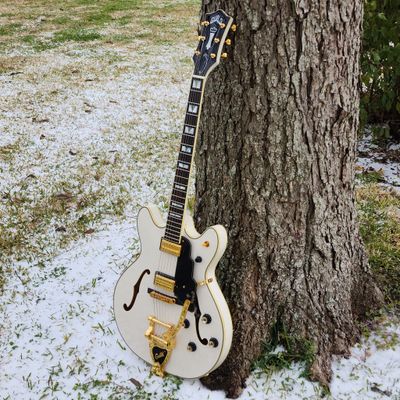 Guild Starfire VI - Snow Crest White - Semi Hollow Body Electric