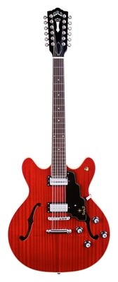 Guild Starfire IV ST-12 - Cherry Red - Twelve String Semi Hollow Body Electric Guitar Guild Starfire IV ST-12 - Cherry Red - Twelve String Semi Hollow Body Electric Guitar