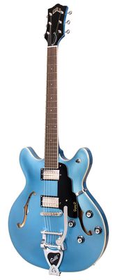 Guild Guitars Starfire I DC Semi-Hollow Body Electric Guitar, Double-Cut, Pelham Blue