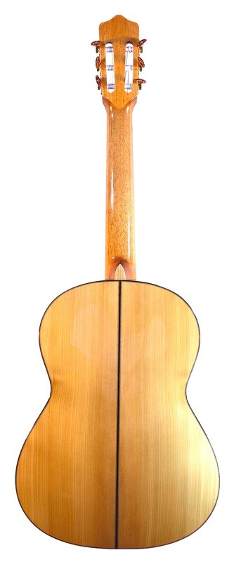 Kremona Rosa Blanca - All solid Wood Flamenco Guitar - Solid European Spruce top, Solid Cypress back/sides - Includes Kremona Hardshell Case