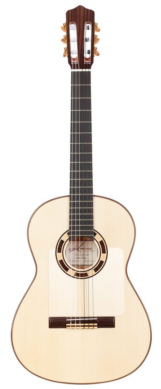 Kremona Rosa Blanca - All solid Wood Flamenco Guitar - Solid European Spruce top, Solid Cypress back/sides - Includes Kremona Hardshell Case