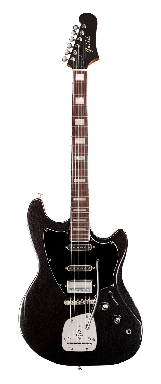Surfliner Deluxe Black Metallic - Solid Body Electric Guitar Surfliner Deluxe Black Metallic - Solid Body Electric Guitar