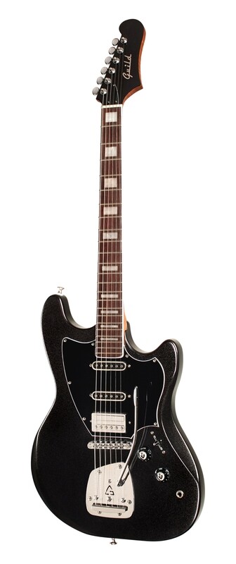 Surfliner Deluxe Black Metallic - Solid Body Electric Guitar