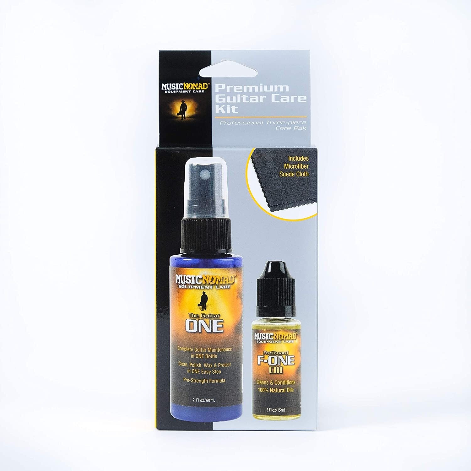 MusicNomad Premium Guitar Care 3-Piece Kit - MN140 MusicNomad Premium Guitar Care 3-Piece Kit - MN140