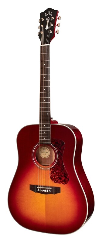 Guild D-140 Cherry Burst - Acoustic Steel String, Dreadnought