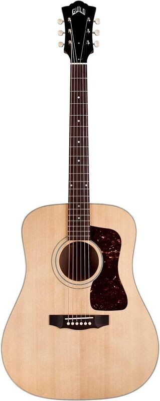 Guild USA D-40 Standard Dreadnought Acoustic Guitar - Natural - Made in the USA