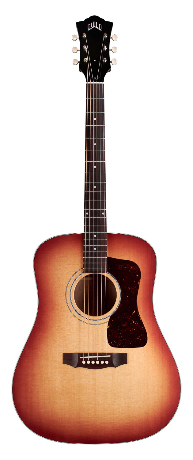 Guild USA D-40 Standard Dreadnought Acoustic Guitar - Pacific Sun Burst - Made in the USA Guild USA D-40 Standard Dreadnought Acoustic Guitar - Pacific Sun Burst - Made in the USA