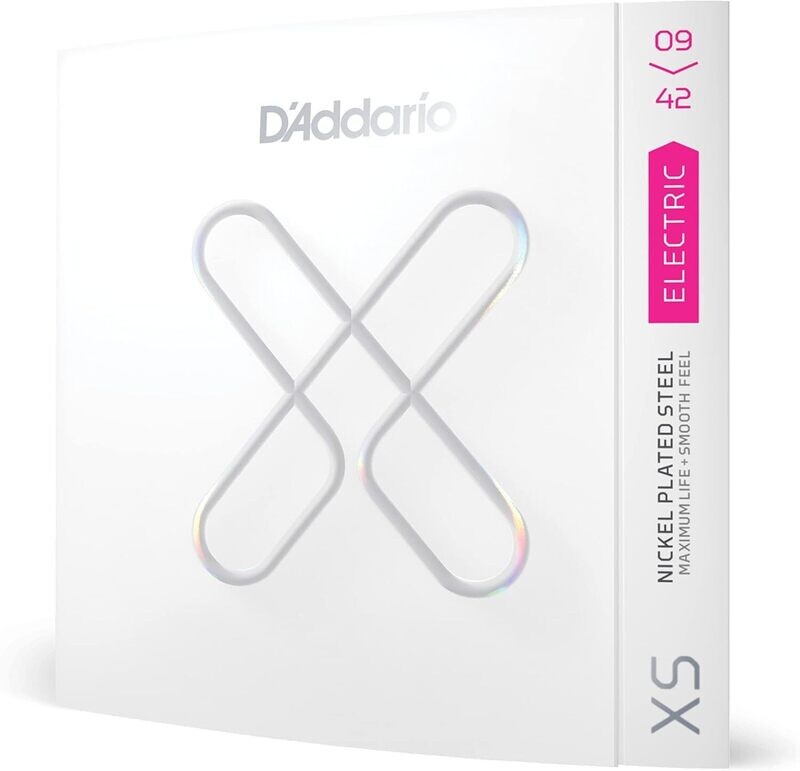D'Addario  XS Nickel Coated Electric Guitar Strings - XSE0942 -  Super Light