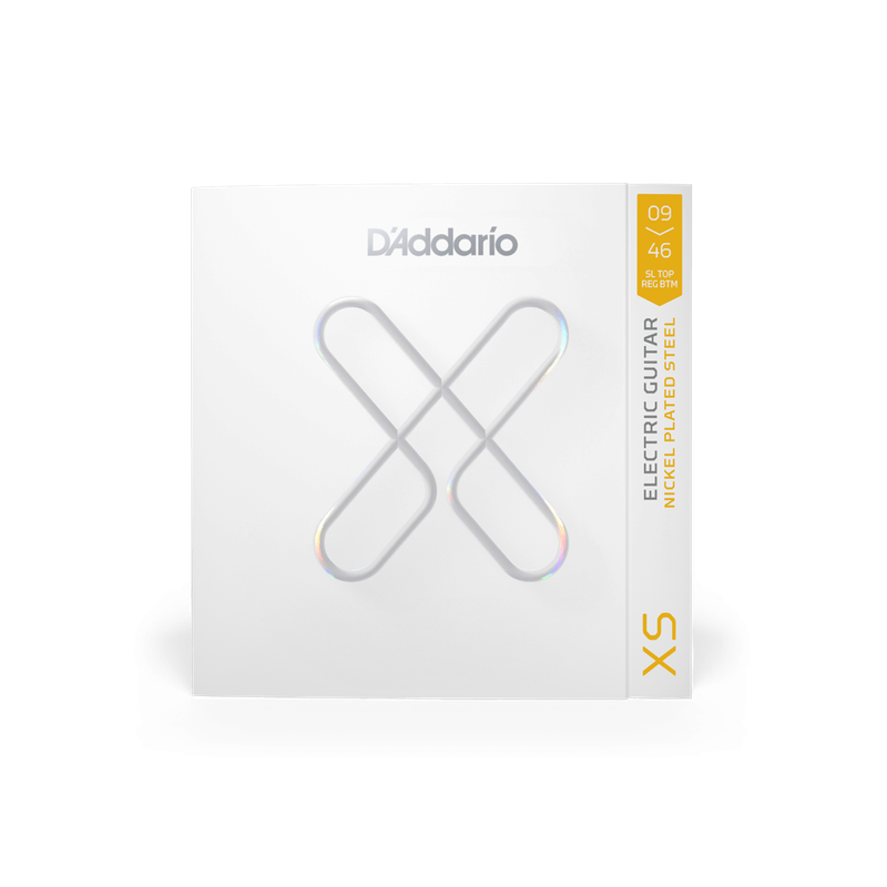 D'Addario  XS Nickel Coated Electric Guitar Strings - XSE0946 -  09-46 Super Light Top/Regular Bottom