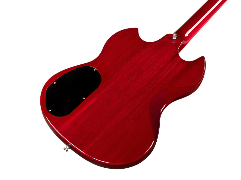 Guild Polara Deluxe Solid Body Electric Guitar - Cherry Red