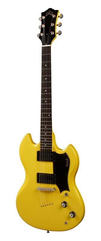Guild Polara Electric Solid Body Guitar - Voltage Yellow