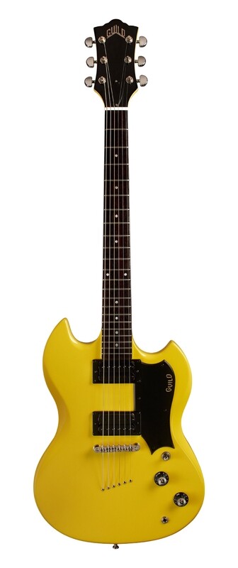 Guild Polara Electric Solid Body Guitar - Voltage Yellow