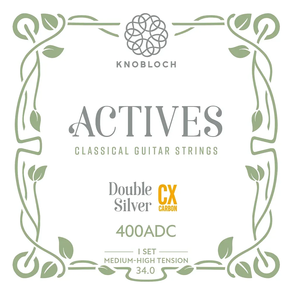 Knobloch CX ADC34.0 (400ADC) - Medium High Tension - Carbon Strings Knobloch CX ADC34.0 (400ADC) - Medium High Tension - Carbon Strings