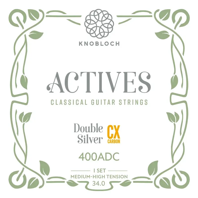 Knobloch CX ADC34.0 (400ADC) - Medium High Tension - Carbon Strings Knobloch CX ADC34.0 (400ADC) - Medium High Tension - Carbon Strings