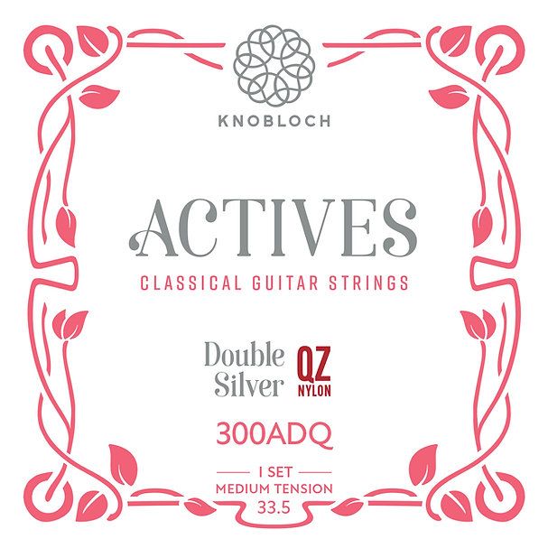 Knobloch QZ ADQ33.5 (300ADQ) Classical Guitar Strings - Medium Tension Knobloch QZ ADQ33.5 (300ADQ) Classical Guitar Strings - Medium Tension