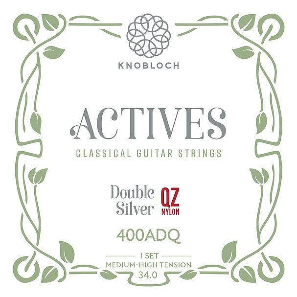 Knobloch QZ ADQ34.0 (400ADQ) Classical Guitar Strings - Medium-High Tension Knobloch QZ ADQ34.0 (400ADQ) Classical Guitar Strings - Medium-High Tension