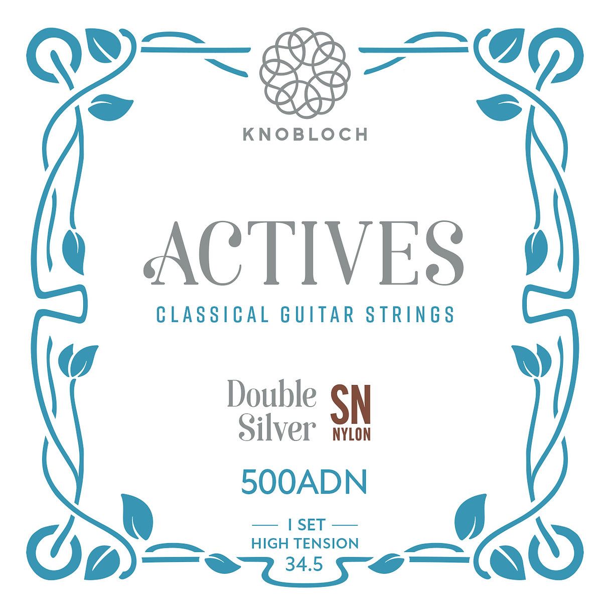 Knobloch SN ADN34.5 (500ADN) - Classical Guitar Strings - High Tension Knobloch SN ADN34.5 (500ADN) - Classical Guitar Strings - High Tension