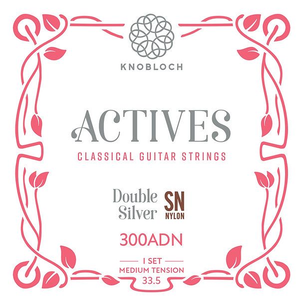 Knobloch SN ADN33.5 (300ADN) - Classical Guitar Strings - Medium Tension Knobloch SN ADN33.5 (300ADN) - Classical Guitar Strings - Medium Tension