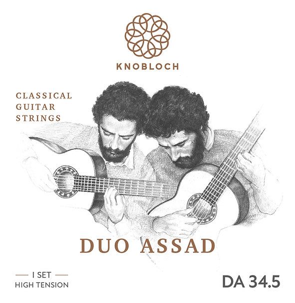 Knobloch DA 34.5 - Duo Assad High Tension Classical Guitar Strings Knobloch DA 34.5 - Duo Assad High Tension Classical Guitar Strings