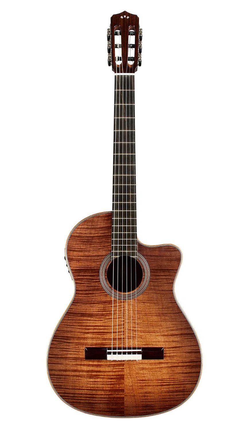 Cordoba Fusion 12 - Exotic Cinnamon Burst - Acoustic Electric Nylon String Guitar