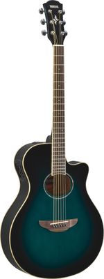 Yamaha APX600 Acoustic Electric Guitar - Oriental Blue Burst