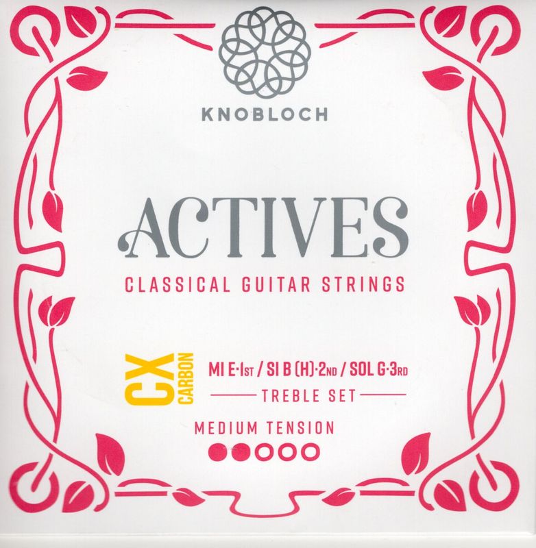 Knobloch CX 33.5 (300ACX) Treble Set – Actives CX Carbon High Tension Knobloch CX 33.5 (300ACX) Treble Set – Actives CX Carbon High Tension