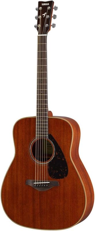 Yamaha FG850 Dreadnought Acoustic Guitar, Natural