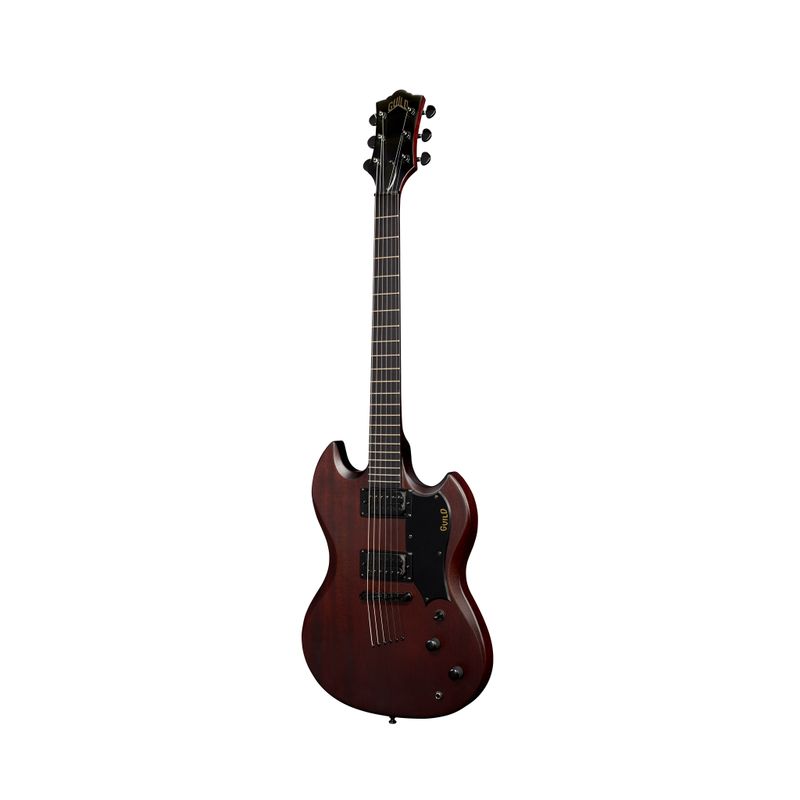 Guild Polara Night Edition Deluxe - Vintage Walnut - Electric Guitar