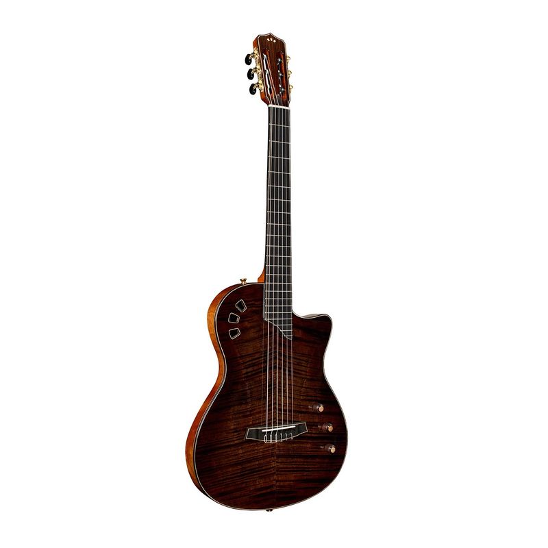 Cordoba Stage Artist Habano Burst - Solid Body Nylon String Guitar