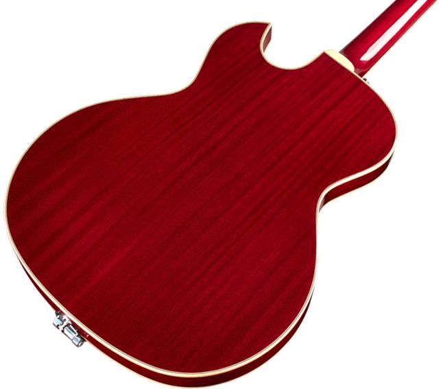 Guild Starfire III - Cherry Red - Hollow Body Electric Guitar with
