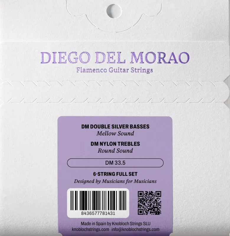 Knobloch DM 33.5 (Previously DM31.5) - Diego Del Morao - Medium Tension - Flamenco Guitar Strings